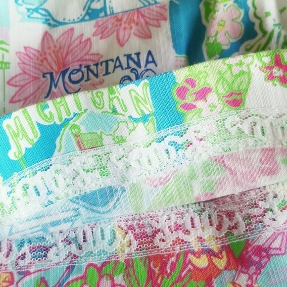 LILLY PULITZER Lottie State of Mind Patchwork Dres - Picture 10 of 12